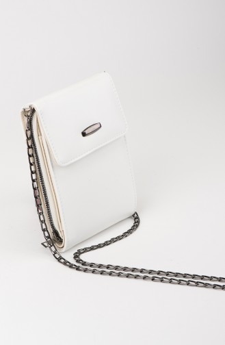 White Shoulder Bags 28-03