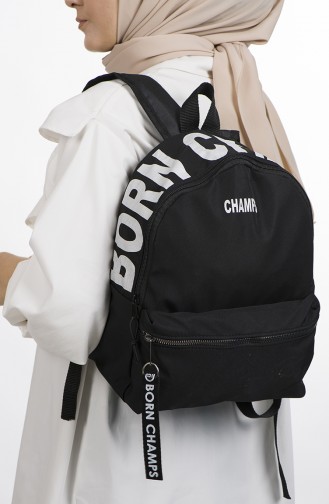 Black Back Pack 27-01