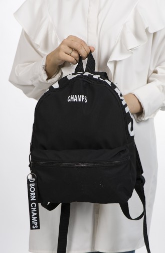 Black Back Pack 27-01