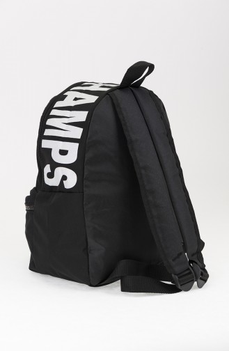 Schwarz Rucksack 27-01