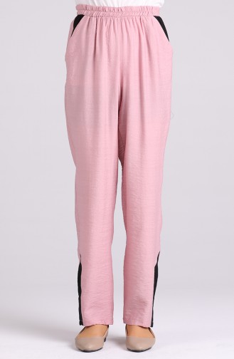 Pantalon Rose Pâle 0128-03