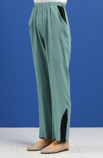 Pantalon Vert noisette 0128A-01