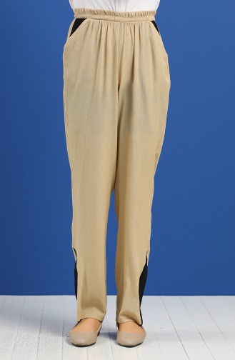 Pantalon Beige 0128A-02