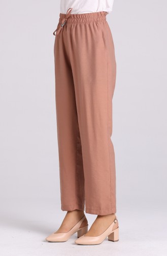 Pantalon Couleur cannelle 0151-16