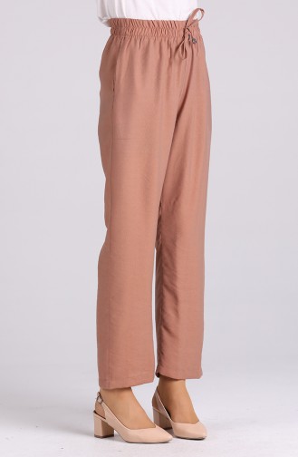 Pantalon Couleur cannelle 0151-16