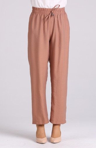 Pantalon Couleur cannelle 0151-16