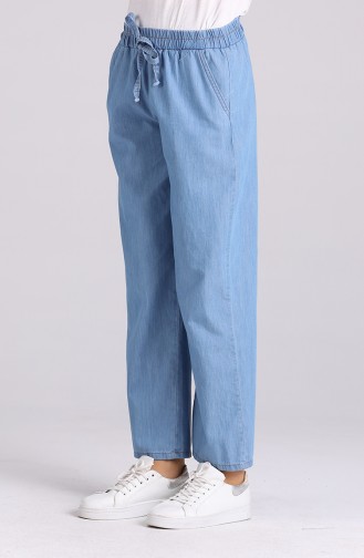 Elastic waist Jeans 5030-01 Denim Blue 5030-01