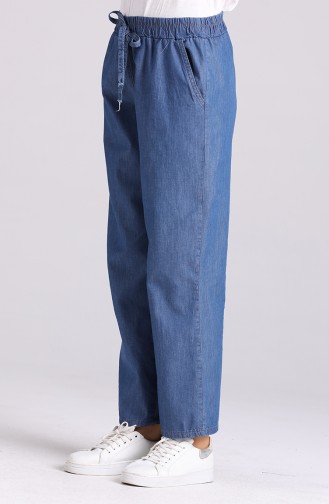 Pantalon Bleu Marine 5030-02
