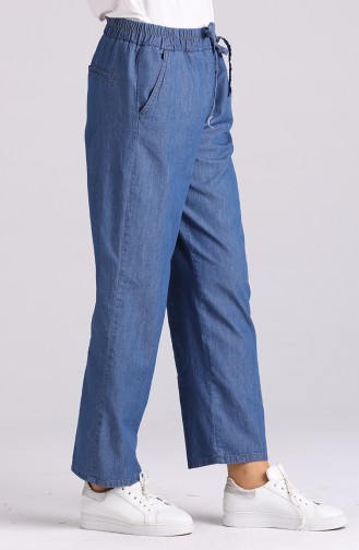 Pantalon Bleu Marine 5030-02