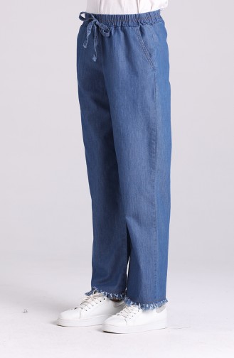 Pantalon Bleu Marine 5032-02