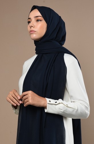 Navy Blue Shawl 19053-02