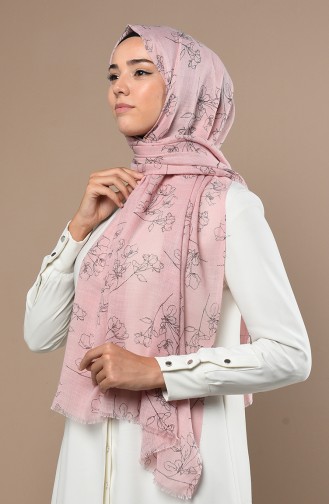 Powder Shawl 3017FLR-09