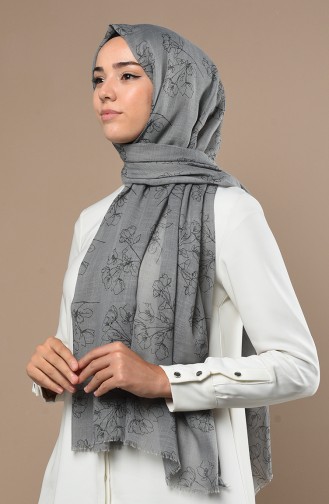 Gray Sjaal 3017FLR-12