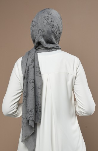 Gray Sjaal 3017FLR-12