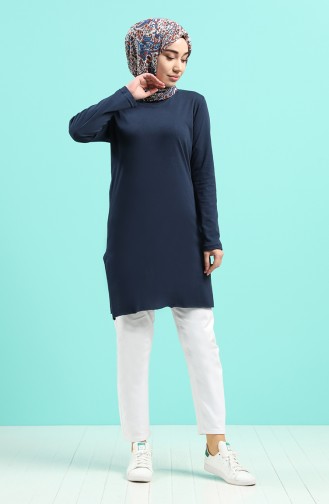 Penye Tunik 0090-04 Lacivert