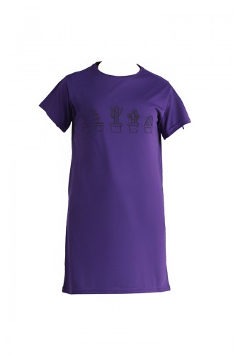 T-Shirt Pourpre 8133A-02