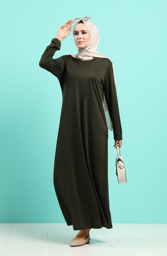 Robe Hijab Khaki 4522-03