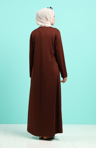 Robe Hijab Plum 4522-06