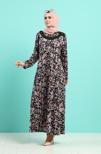 Robe Hijab Noir 4589-04