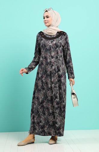 Robe Hijab Noir 4590-02