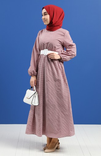 Robe Hijab Bordeaux 2062-04