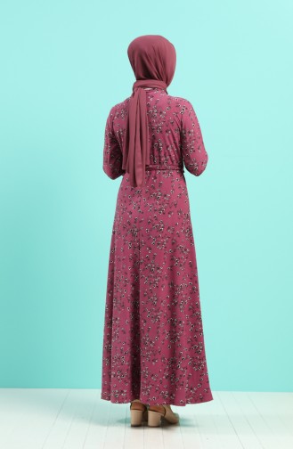Robe Hijab Fushia 5885G-02