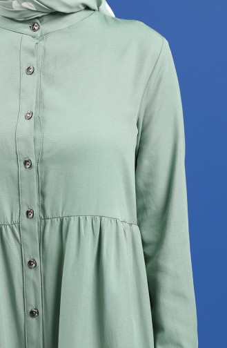 فستان أخضر حشيشي 5037-20
