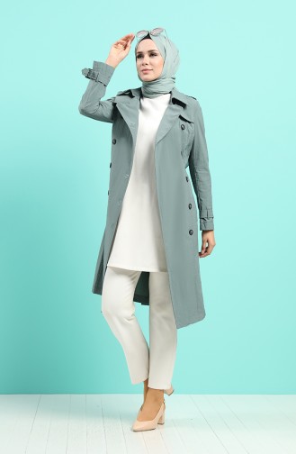 Mildew Green Trenchcoat 25001-01