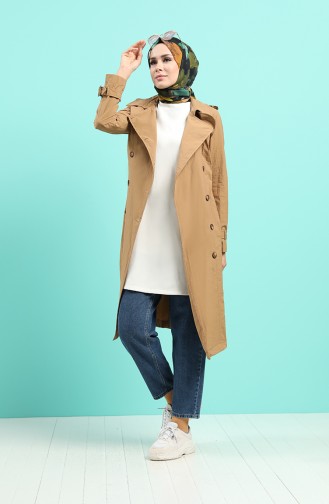 Camel Trench Coats Models 25001-03