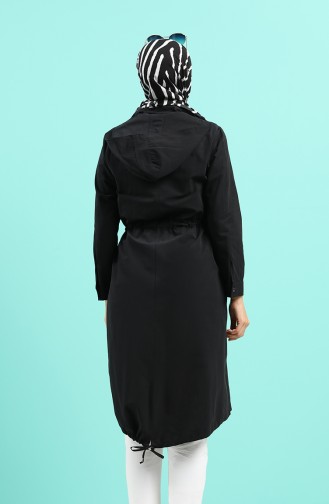 Black Trench Coats Models 25003-01