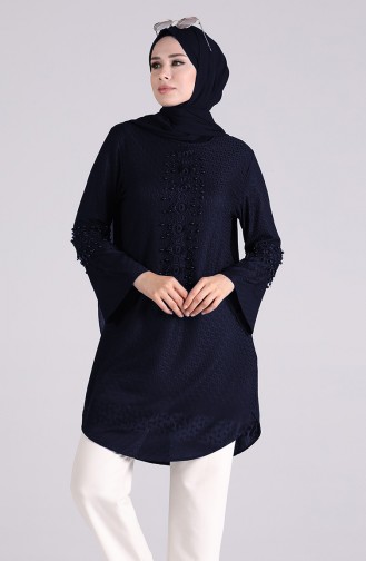 Navy Blue Tunics 7501-02