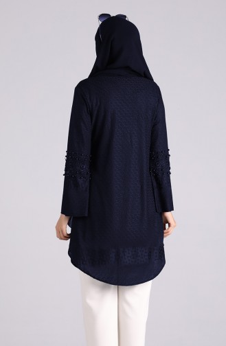 Navy Blue Tuniek 7501-02