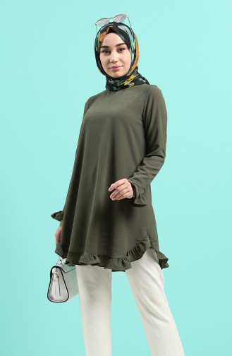 Army Green Tuniek 1013-27