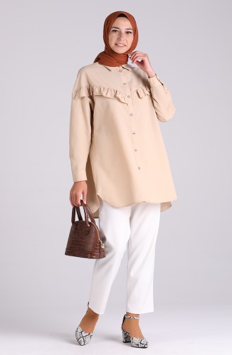 Beige Tunikas 1450-01