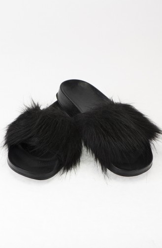 Black Woman home slippers 35-01