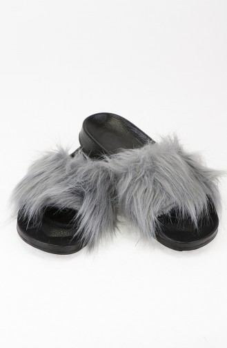 Gray Woman home slippers 35-02