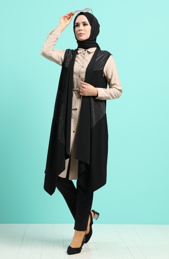 Black Gilet 4100-01