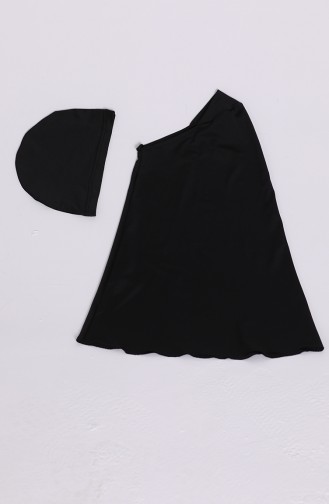 Black Modest Swimwear 20127-03