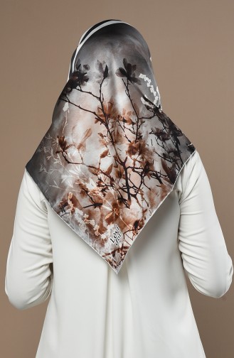 Smoke-Colored Scarf 2521-03