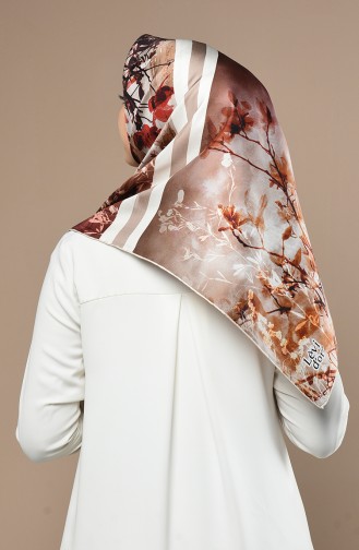 Levidor Twill İpek Eşarp 2521-05 Açık Vizon