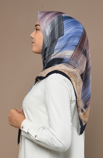 Navy Blue Scarf 2530-06