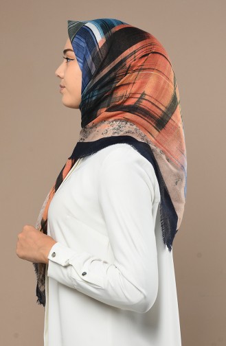 Navy Blue Scarf 2530-12