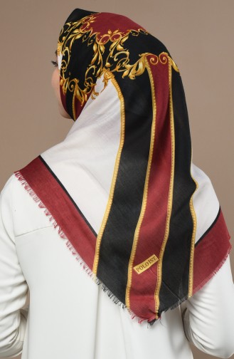 Claret red Hoofddoek 2531-06