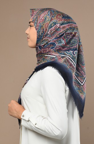 Navy Blue Hoofddoek 2532-12