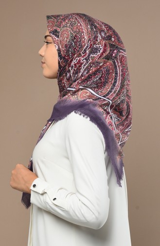 Purple Scarf 2532-14