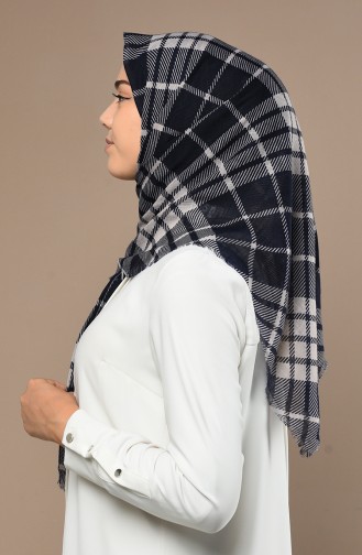 Navy Blue Hoofddoek 90648-02