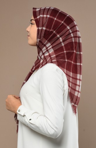 Claret red Hoofddoek 90648-15