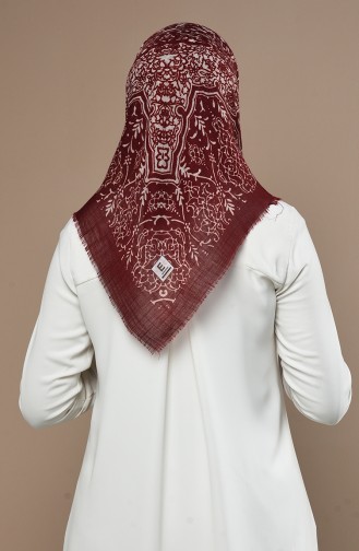 Claret red Hoofddoek 90651-10