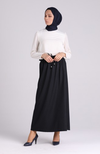Navy Blue Skirt 9006-01