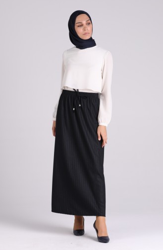 Navy Blue Skirt 9006-01